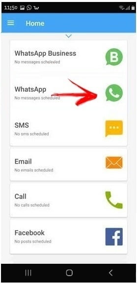 Agendando mensagens do WhatsApp no Android