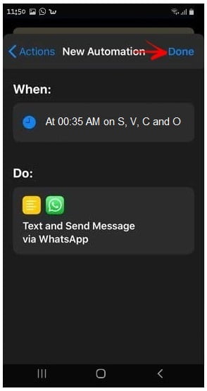 Agendando mensagens do WhatsApp no iOS