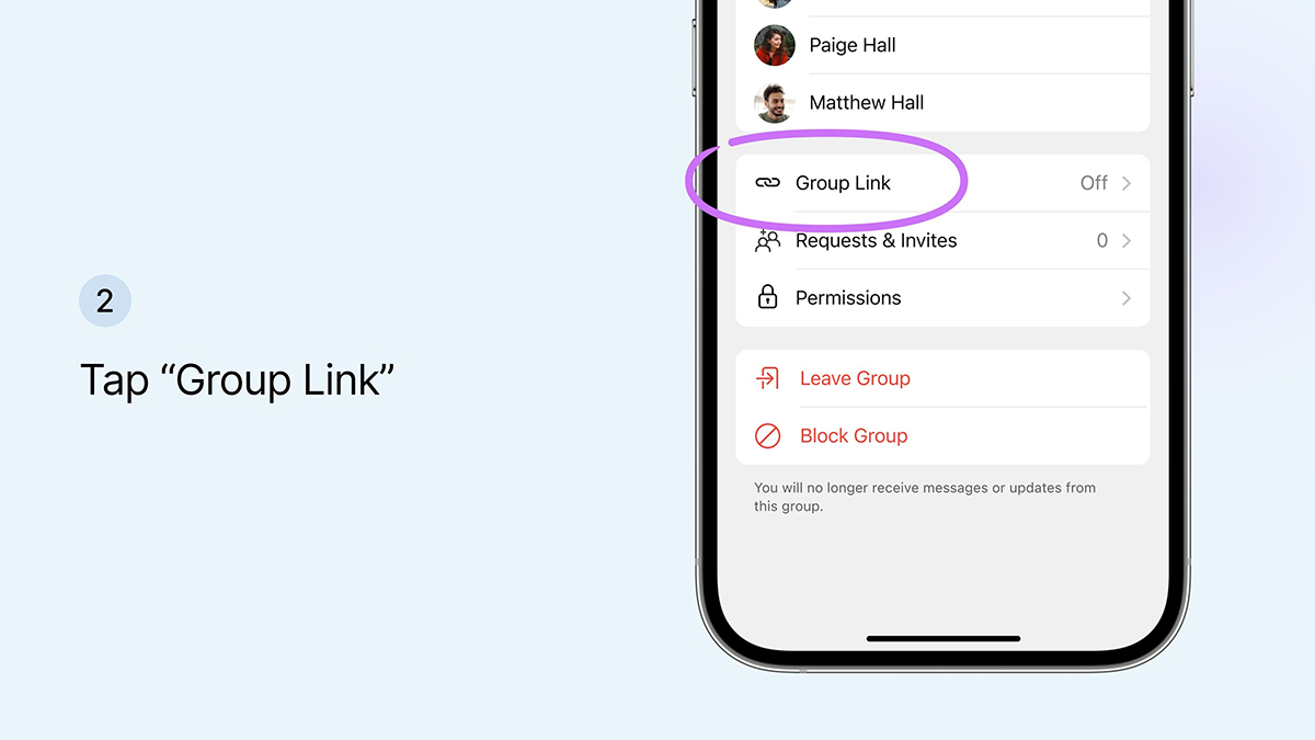 Como criar link ou código QR para se juntar a grupo no Signal
