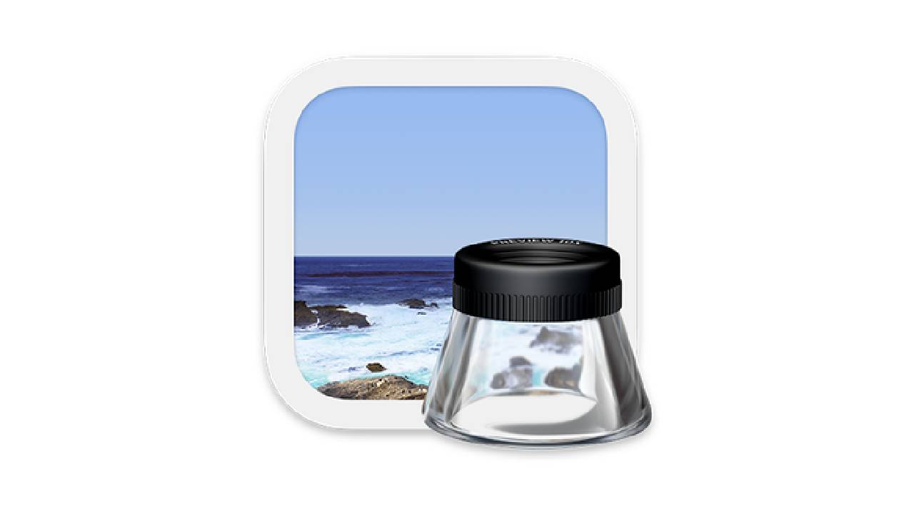 Imagem mostra o ícone do Preview, app de visualização de imagens e PDF da Apple