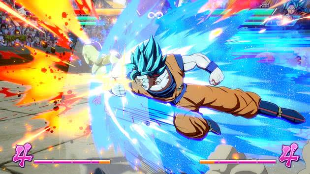 Goku Super Sayajin Deus - Dragon Ball Fighter Z